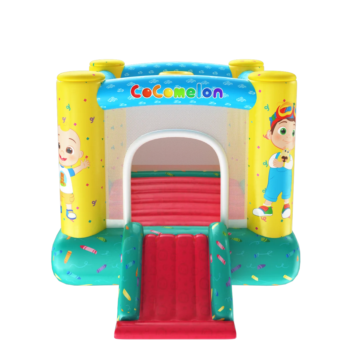 Inflatable Bouncer with Slider O81356