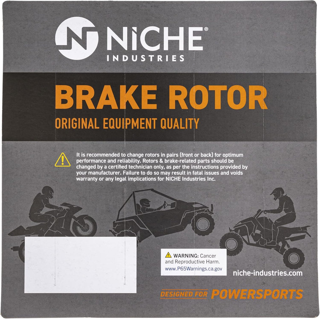 Complete Rear Brake Rotor Pad Semi Metallic Kit L51113