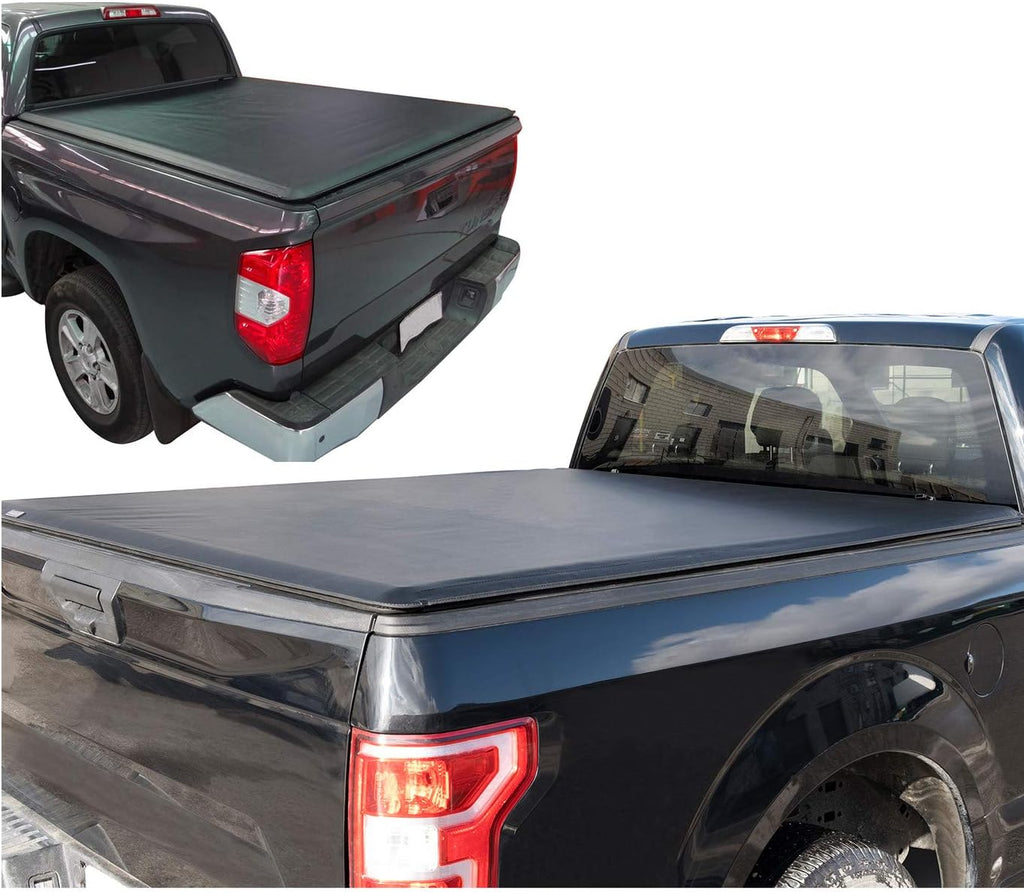 Truck Bed Tonneau Cover Soft Roll Up J7186