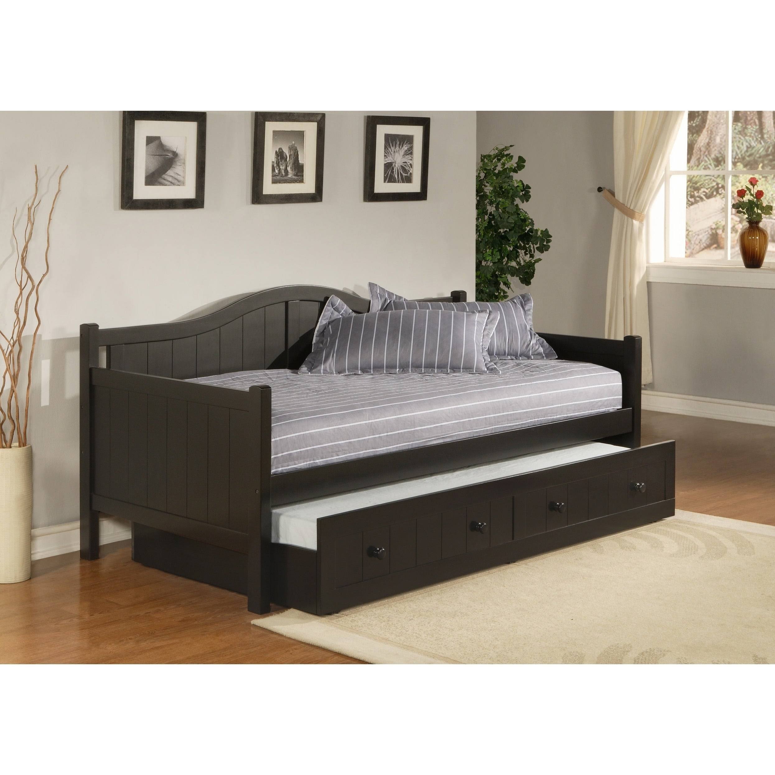 Black Trundle Daybed C2810