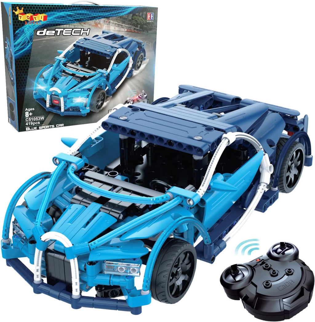 RC Car Kits to Build, 419pcs Stem Building Toys A91363
