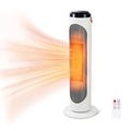 1500W PTC Oscillating Ceramic Space Heater with Remote, 24h Timer D90055