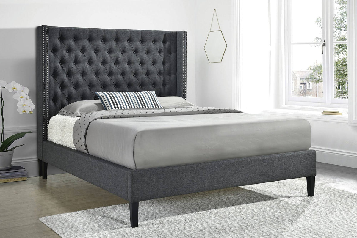 Charcoal Full Bed N419