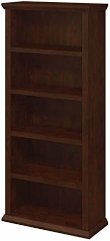 Antique Cherry 5-Shelf Bookcase K54971