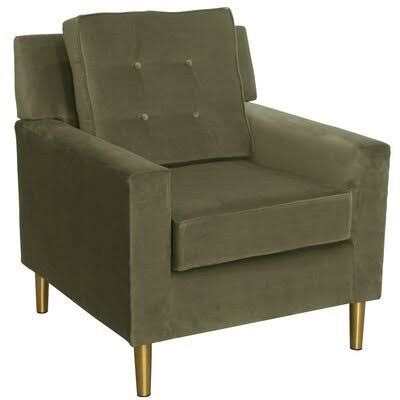 Regal Moss Fabric Armchair P28229