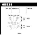 HPS 5.0 Disc Brake Pad R3831