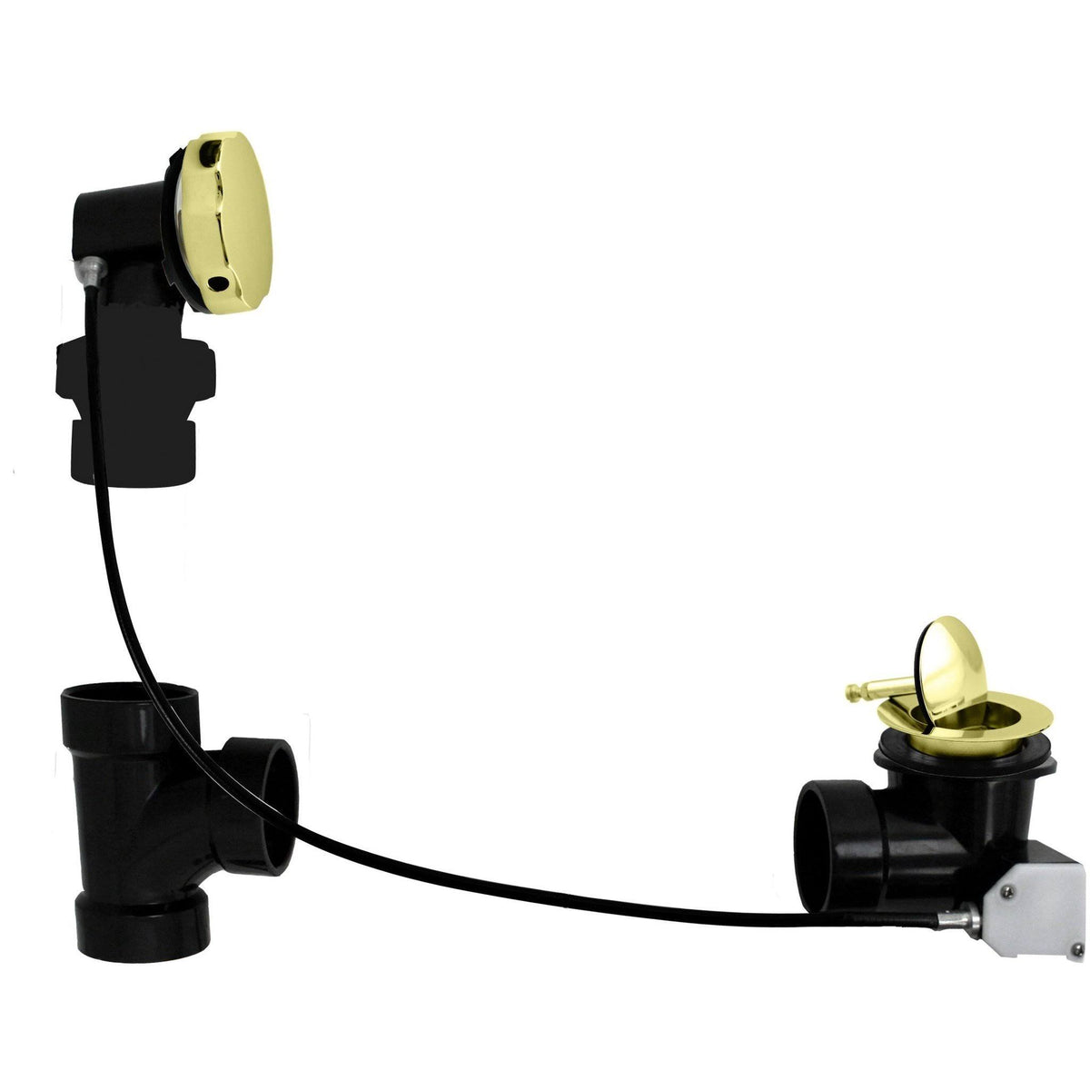 Black Cable Drive Bath Waste Y6668