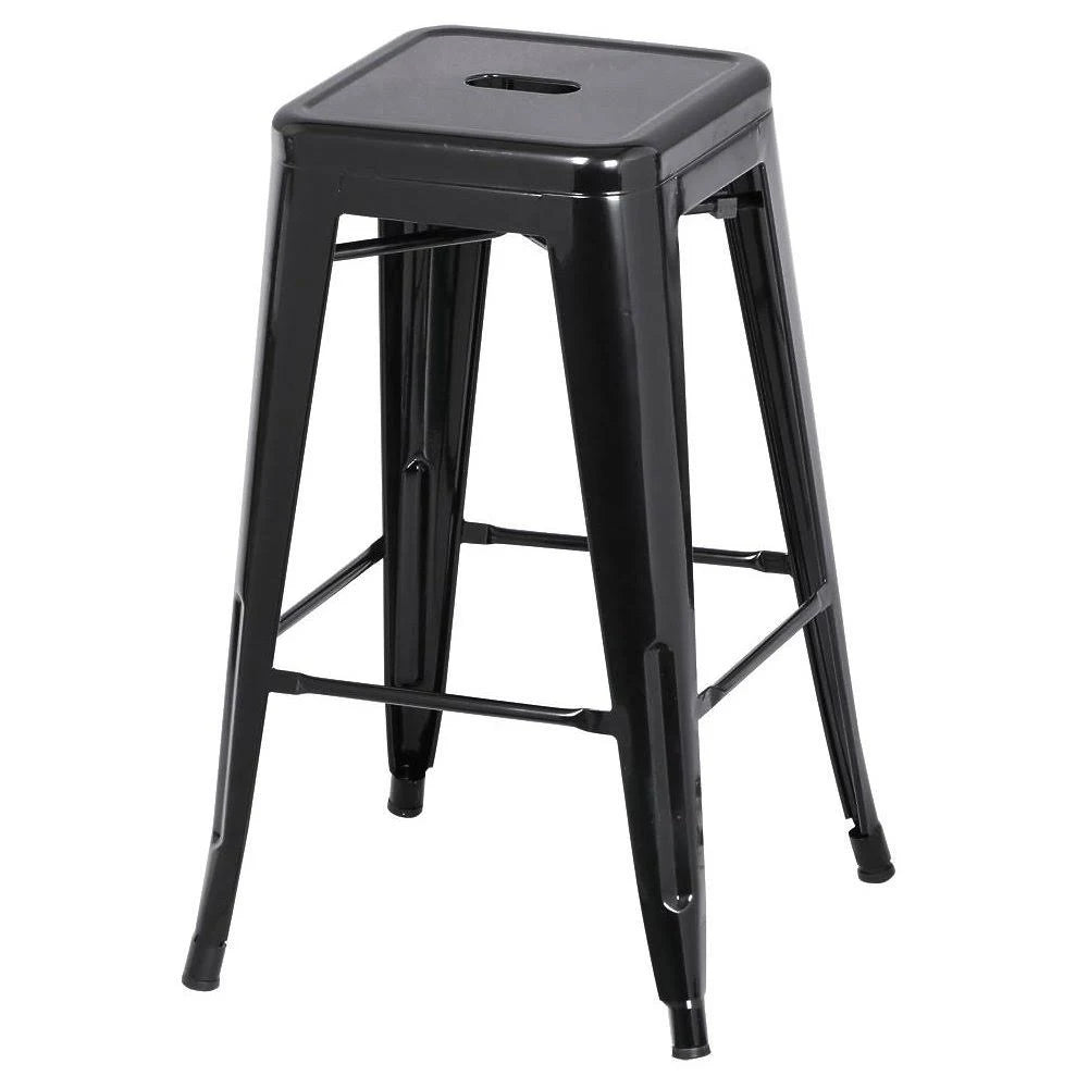 4pcs Metal Counter Bar Stool with Wood Seat I9139