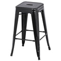 4pcs Metal Counter Bar Stool with Wood Seat I9139