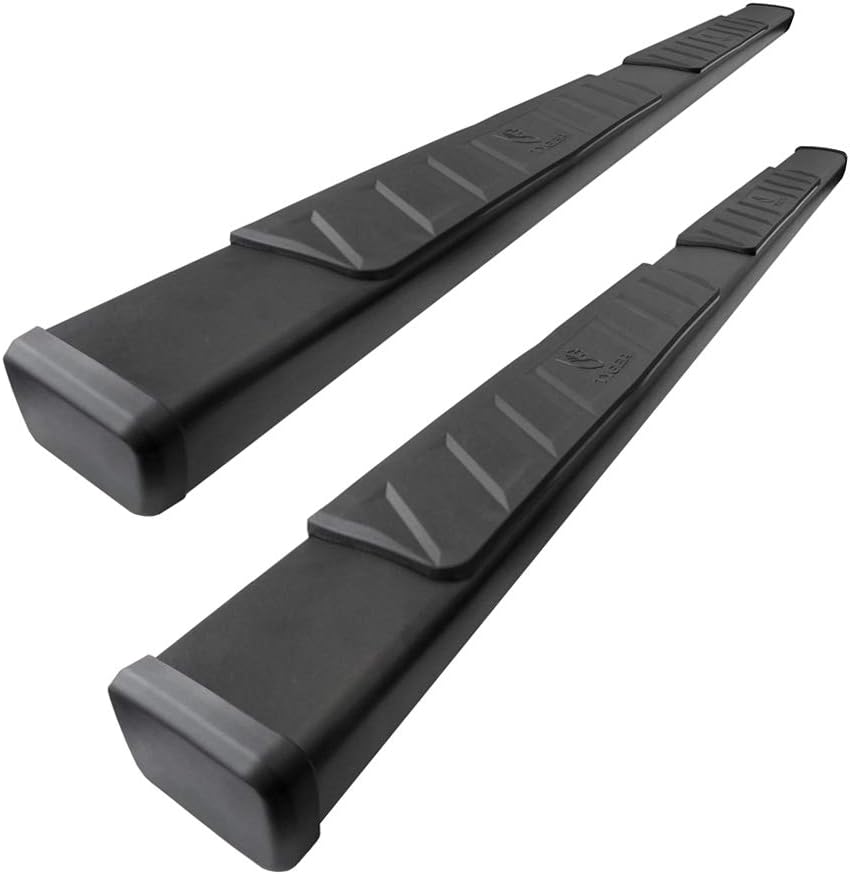 Black Side Step Running Boards D879