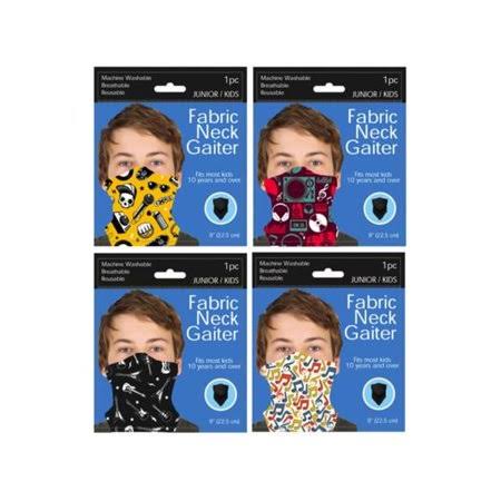 Junior Kids Music Style Neck Gaiter Pack of 80 U8712