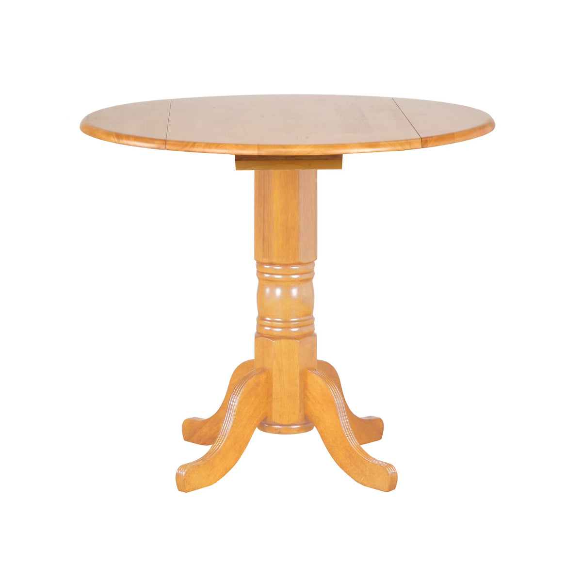 Oak Extendable Drop Leaf Pub Table R173
