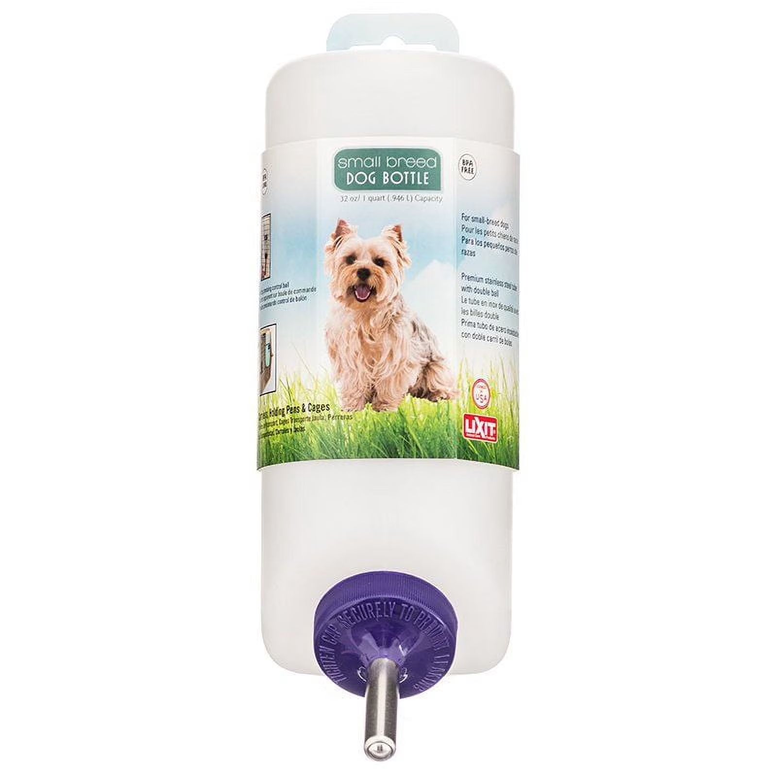 Small Dog Water Bottle 32 oz Pack of 4 I17222