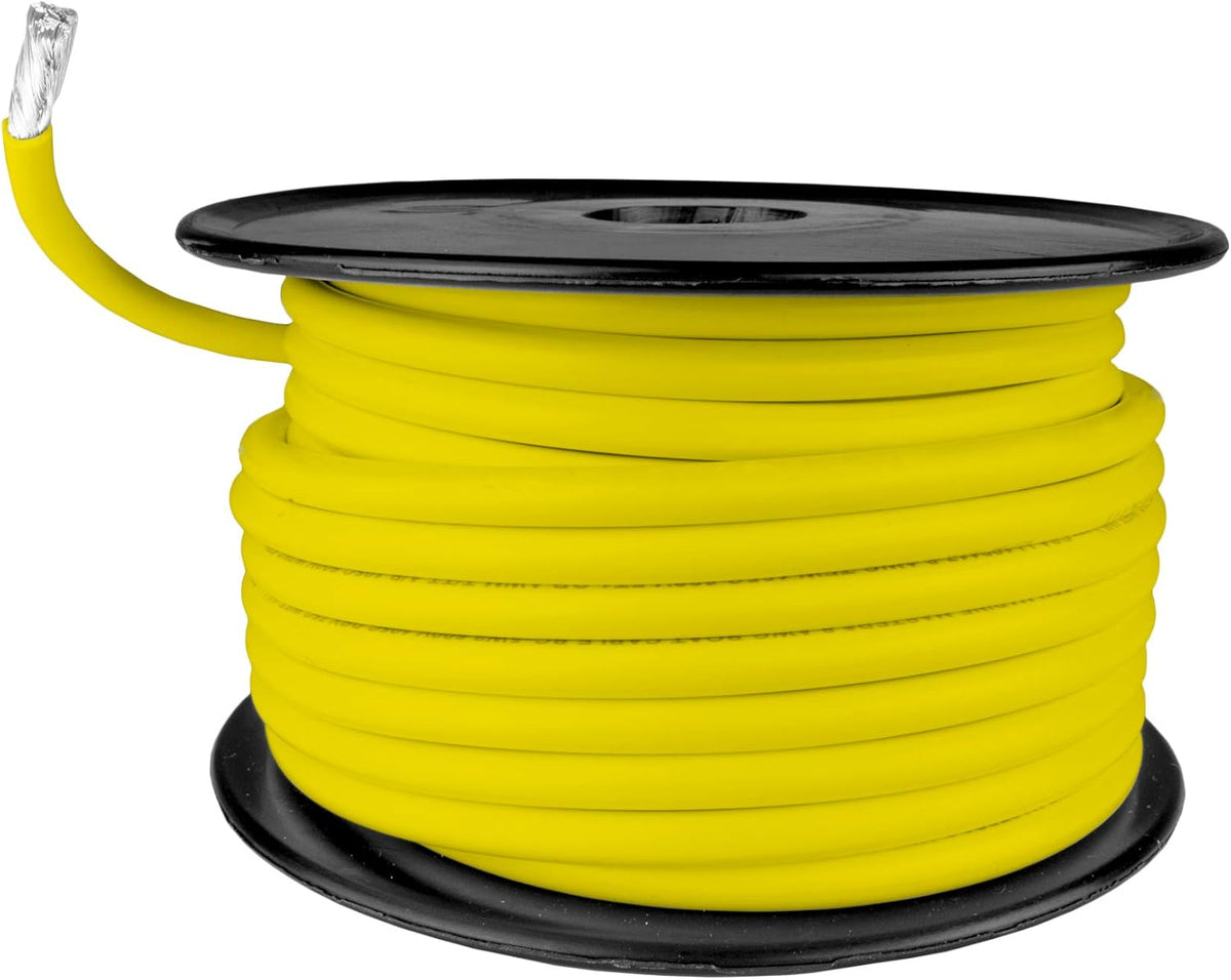 Tinned Copper Marine Wire Boat Battery Cable Black Pack of 2 E451692
