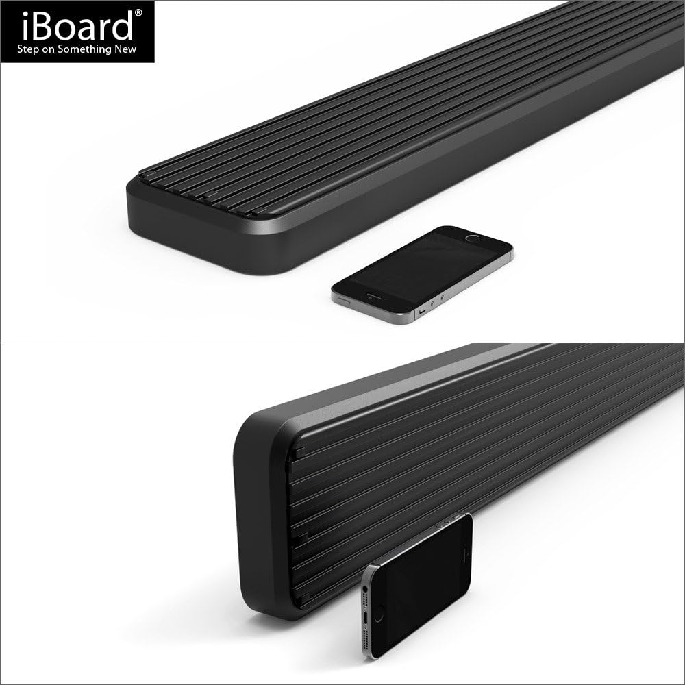 5in Black Running Boards Z52587