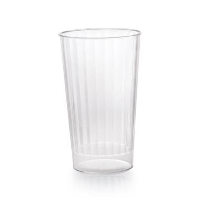 16 oz Plastic Crystal Round Tumblers, Pack of 20 F502