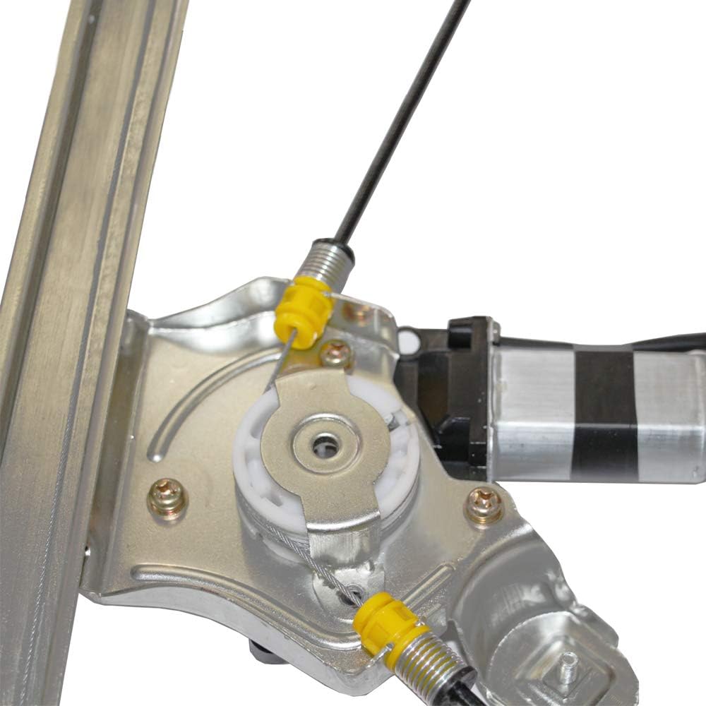 Power Window Regulator with Motor Assembly Front Passengers Compatible with 04-08 Ford F-150 06-08 Lincoln Mark LT Pack of 2 U9885