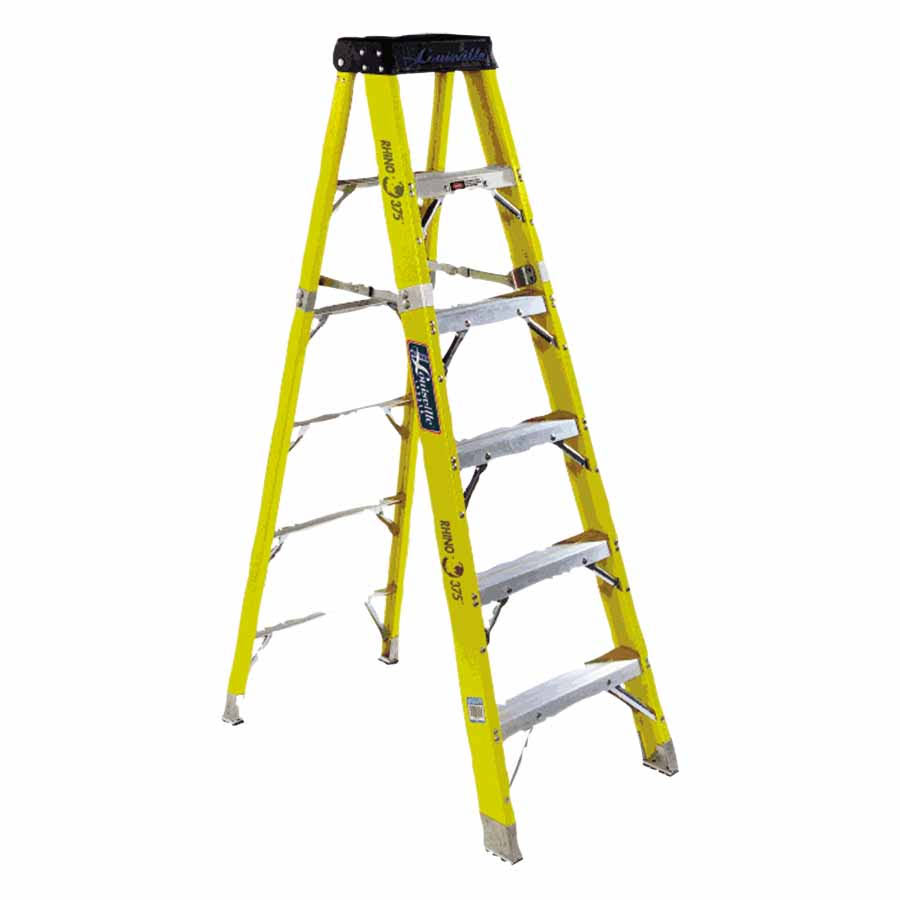 12 ft. 375 lb. Load Capacity Fiberglass Stepladder G294074