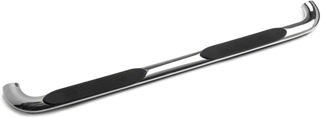 Oval Bent End Side Step Bars in Stainless Steel O75326