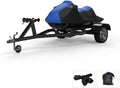 Gray/Black Trailerable Jet Ski Cover with Trailer Straps and Storage Bag V187148