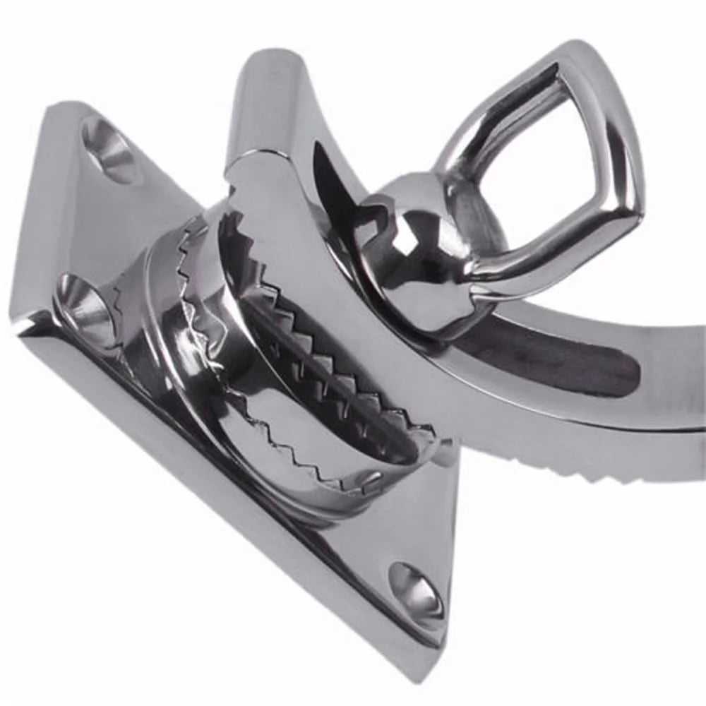 Stainless Steel Rail Mount Rod Holder X17655