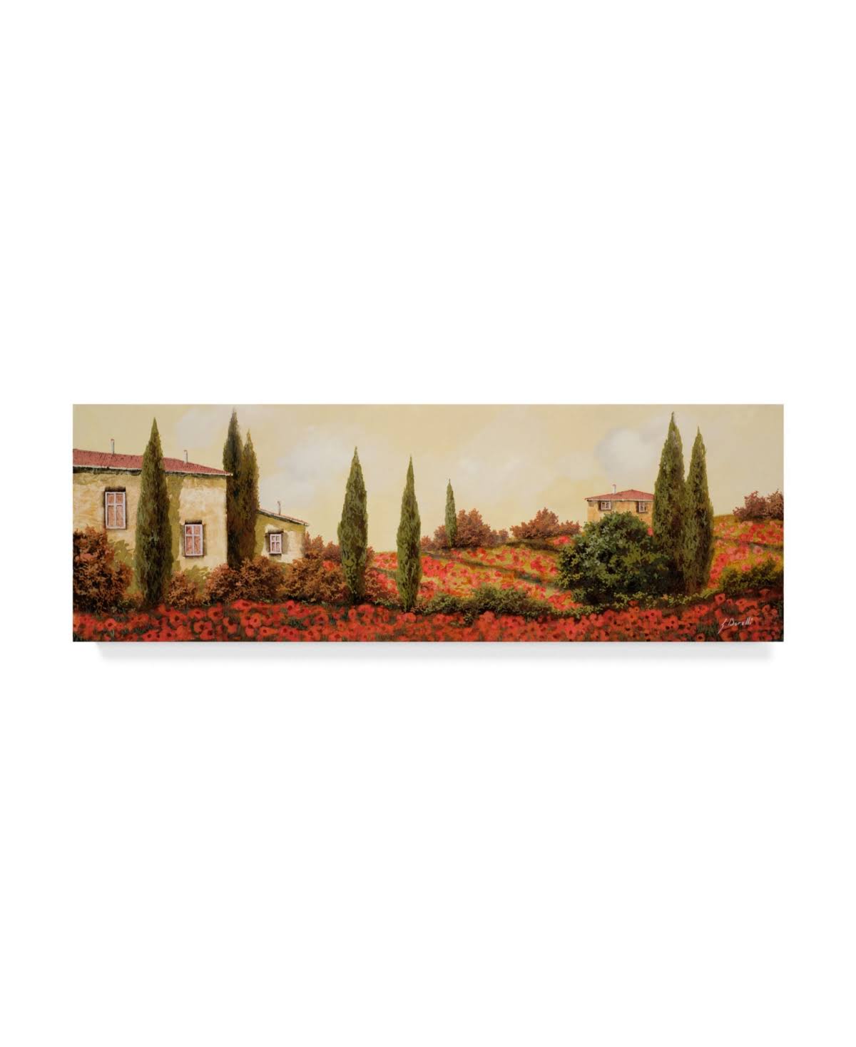 Guido Borelli & Tre Case Tra I Papav J854