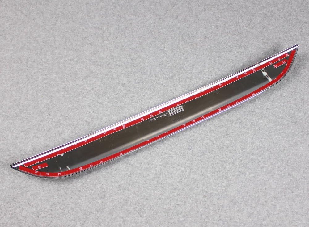 Chrome Rear Trunk Lid Cover Molding Trim ABS Pack of 2 H970