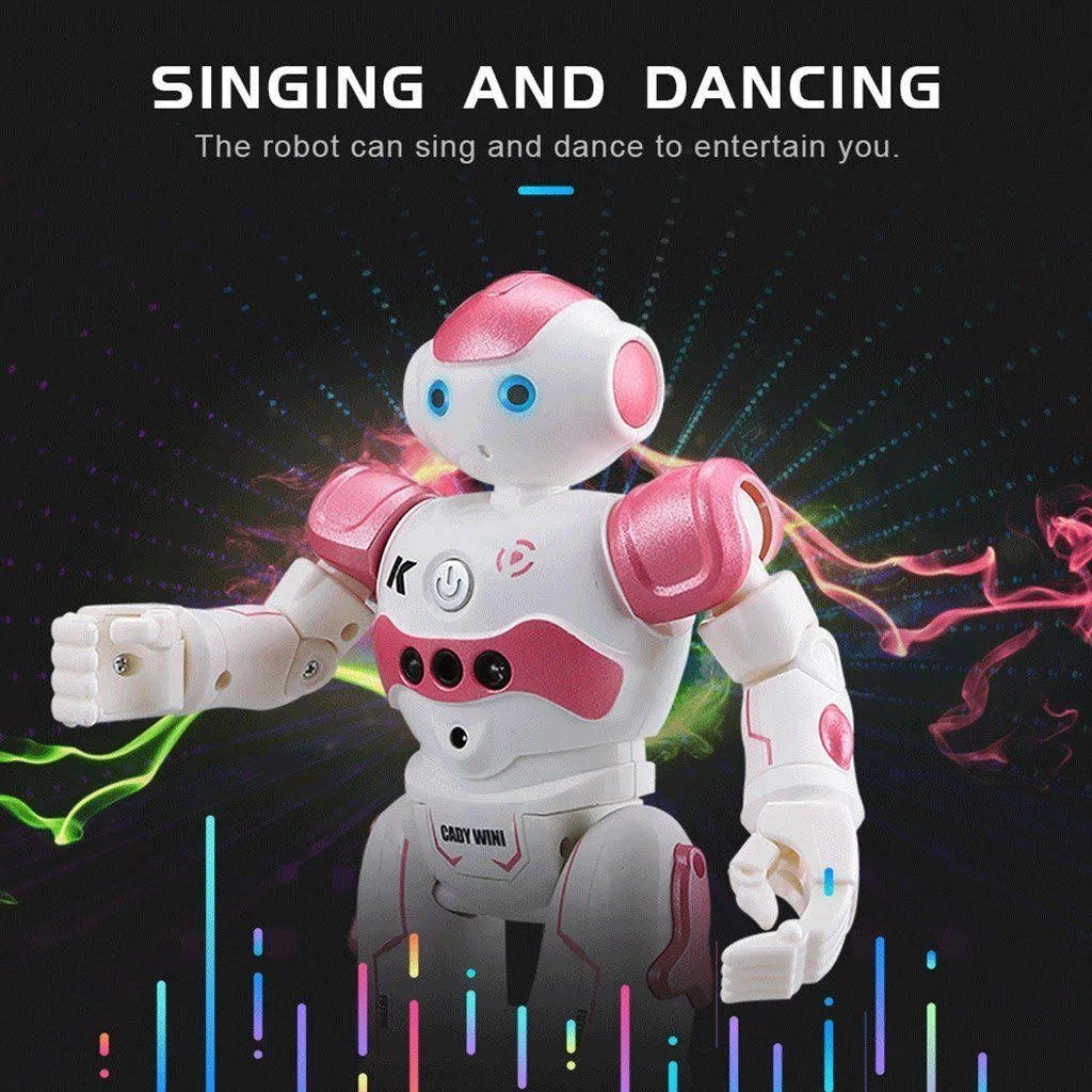 Smart Remote-Controlled Robot Toy with Music Lights W7985