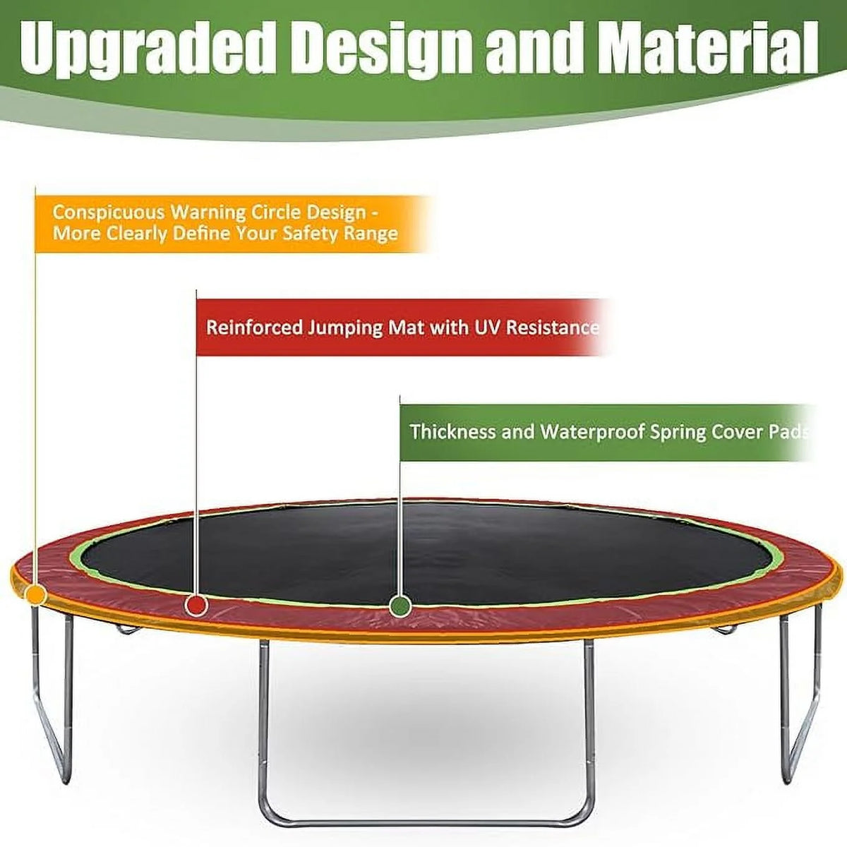 10 Foot Trampoline with Ladder P25685
