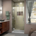 72 x 29 in. Chrome Hinged Shower Door S24427