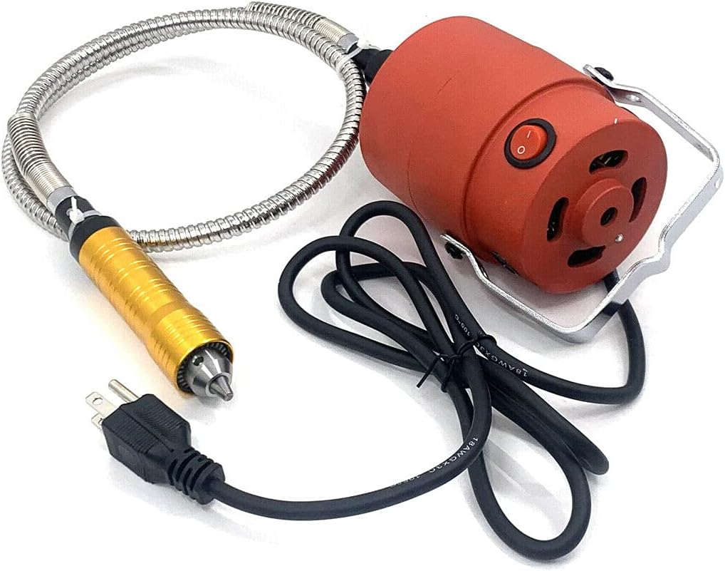 Flex Shaft Rotary Tool Grinder Kit with Foot Pedal Control, 560W, Pack of 2 V746319