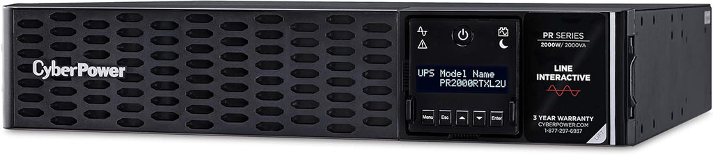 Smart App Sinewave UPS System, 2200VA/2200W, 8 Outlets, 2U Rack/Tower A295832