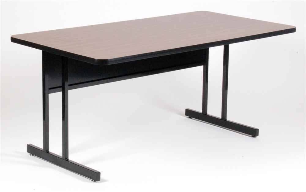 Walnut Keyboard Height Work Station (30 in. x 60 in.) L9995