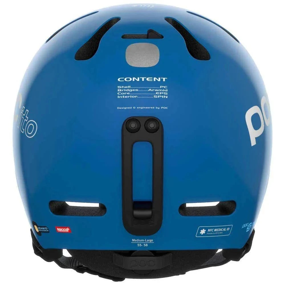 Fluorescent Blue Kids Spin Helmet W8538