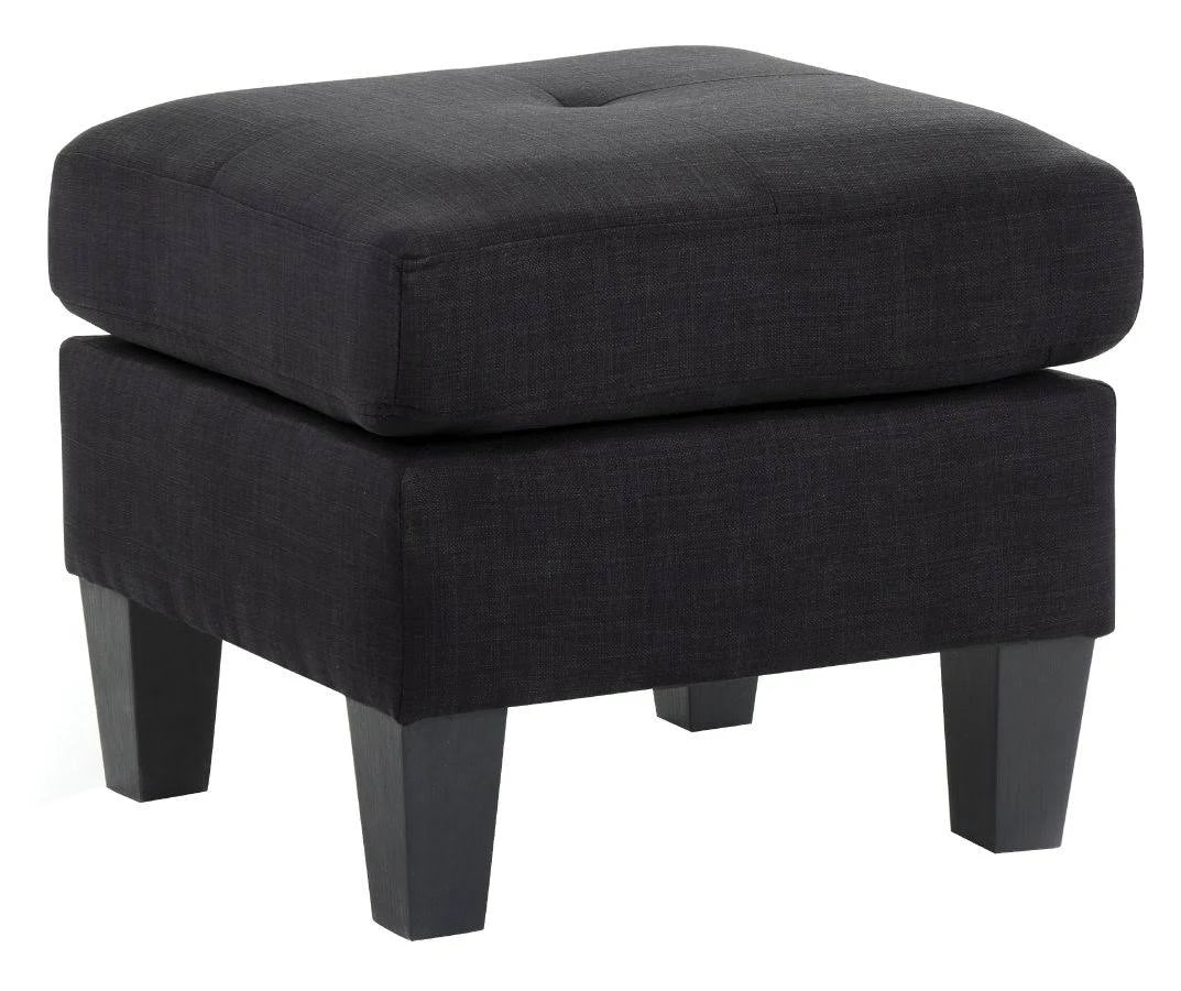 Black Ottoman T706021