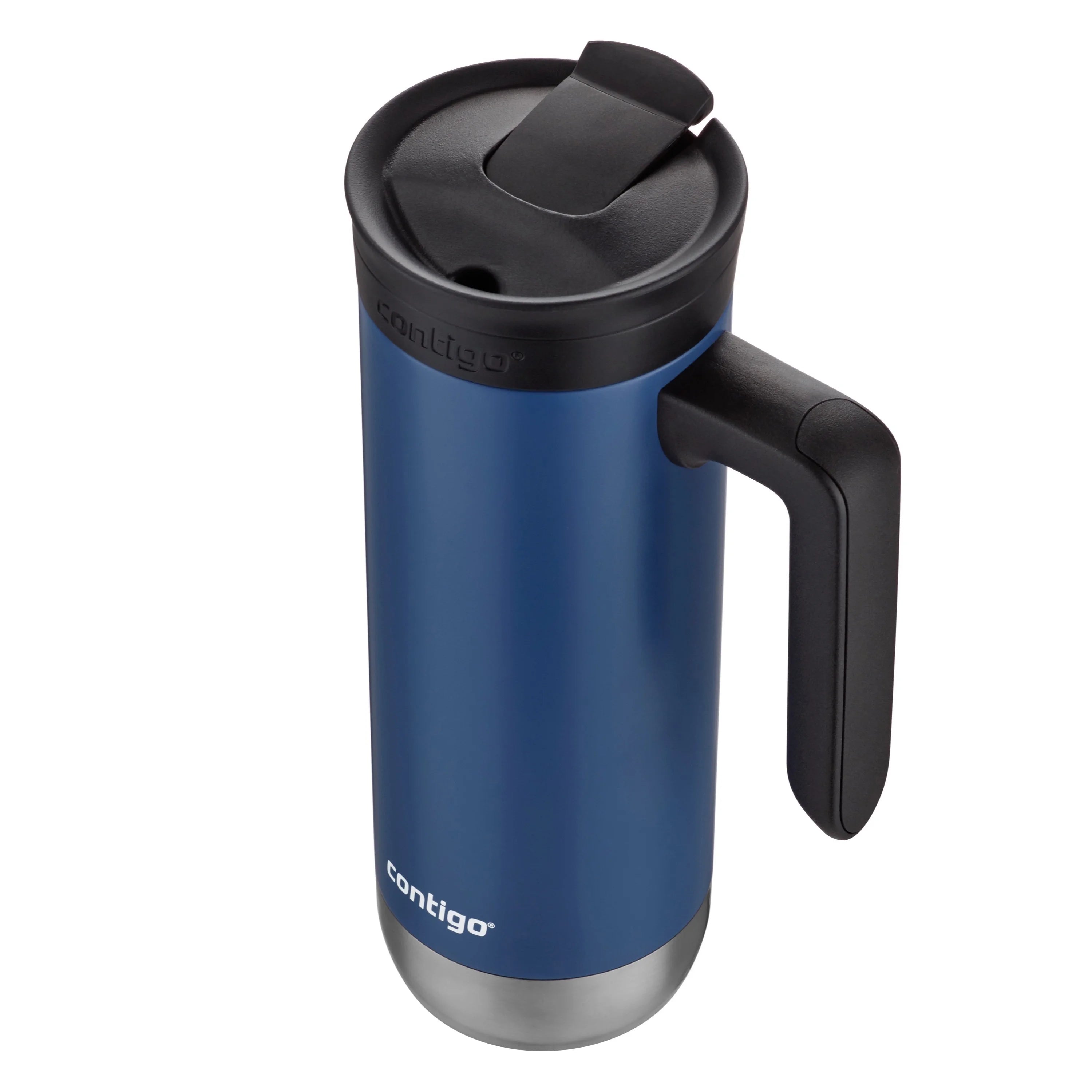Insulated Stainless Steel Travel Mug with Handle, 20 oz V87302