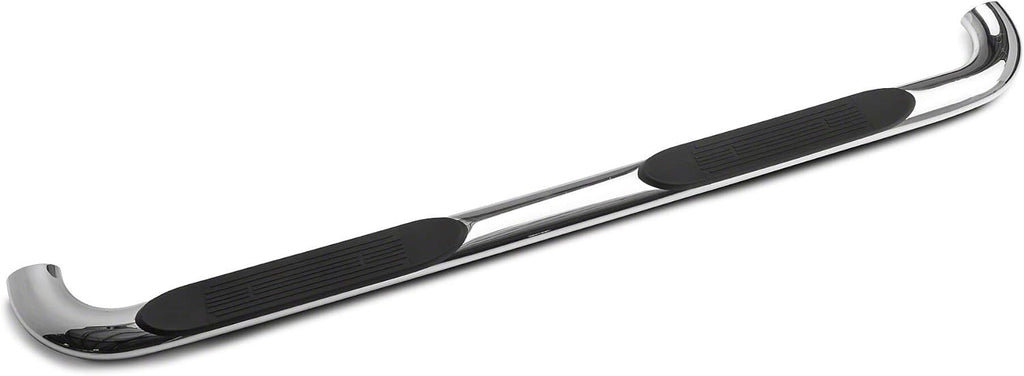 Oval Bent End Side Step Bars in Stainless Steel O75326