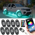 RGB LED Rock Lights 8 Pods Pack of 2 R81787