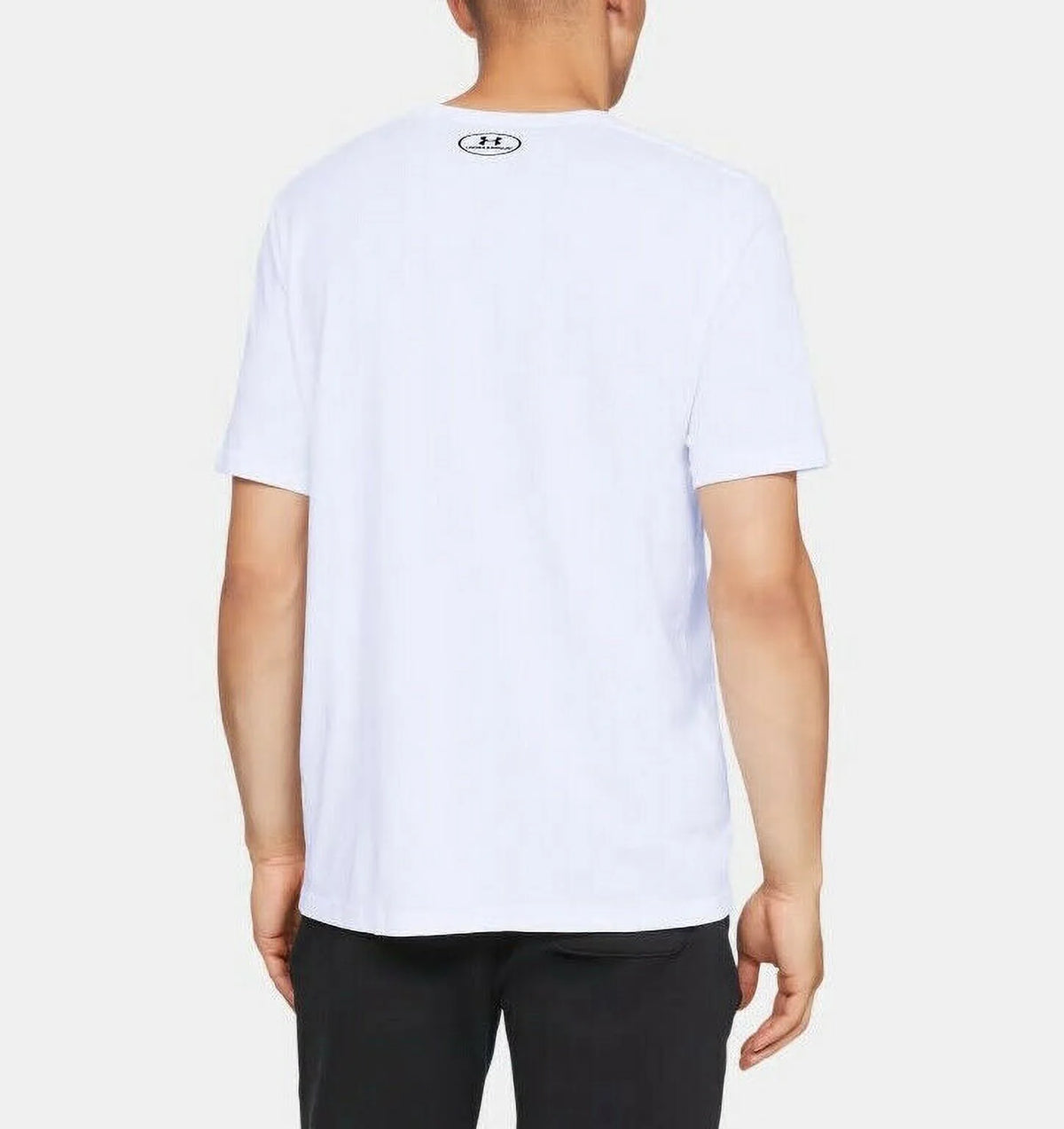White Short Sleeve Activewear Shirt Z449