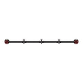 Industrial Metal Plum Coat Rack N507127