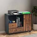 2-Drawer Mobile Lateral Filing Cabinet S5028