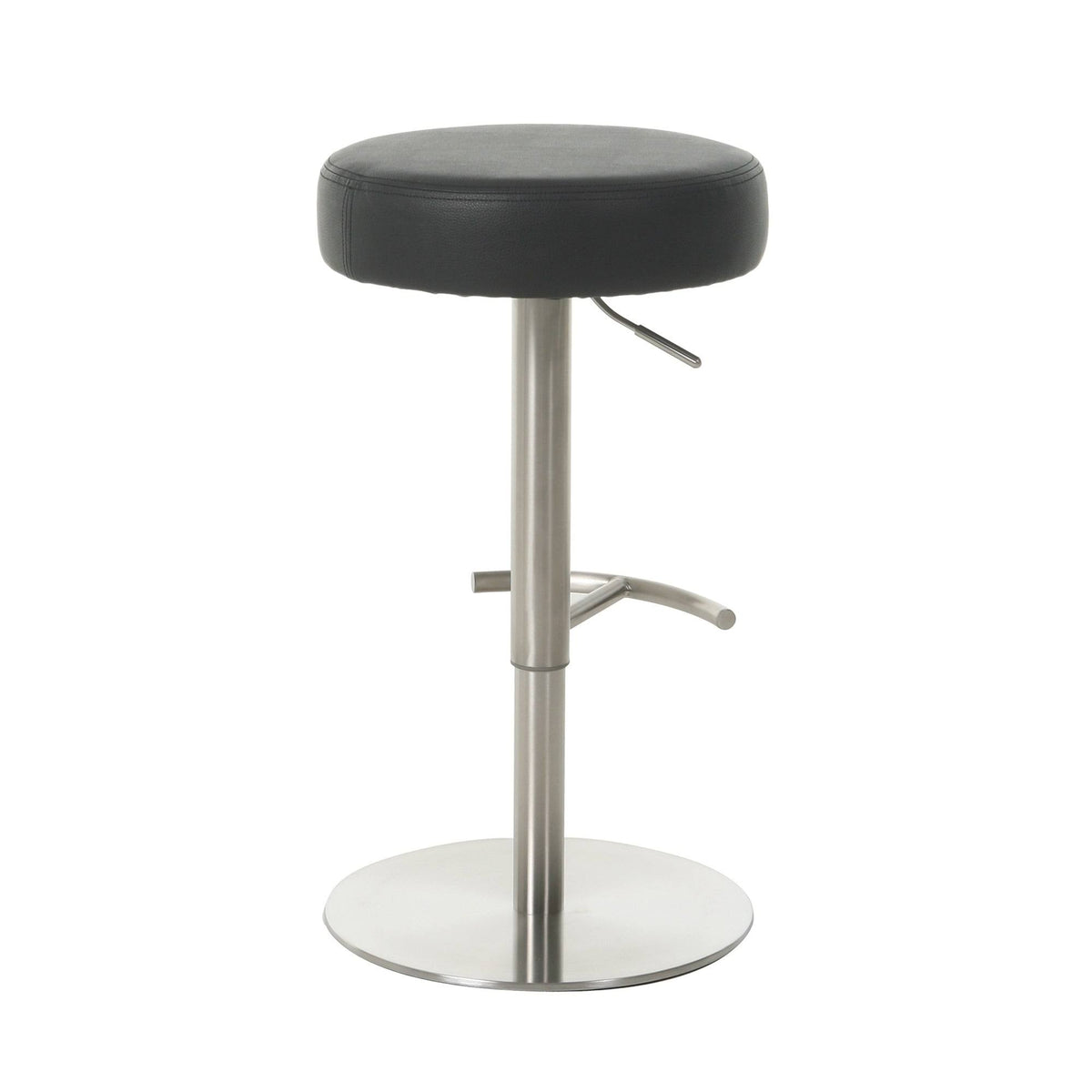 Black PU Hydraulic Barstool P113708