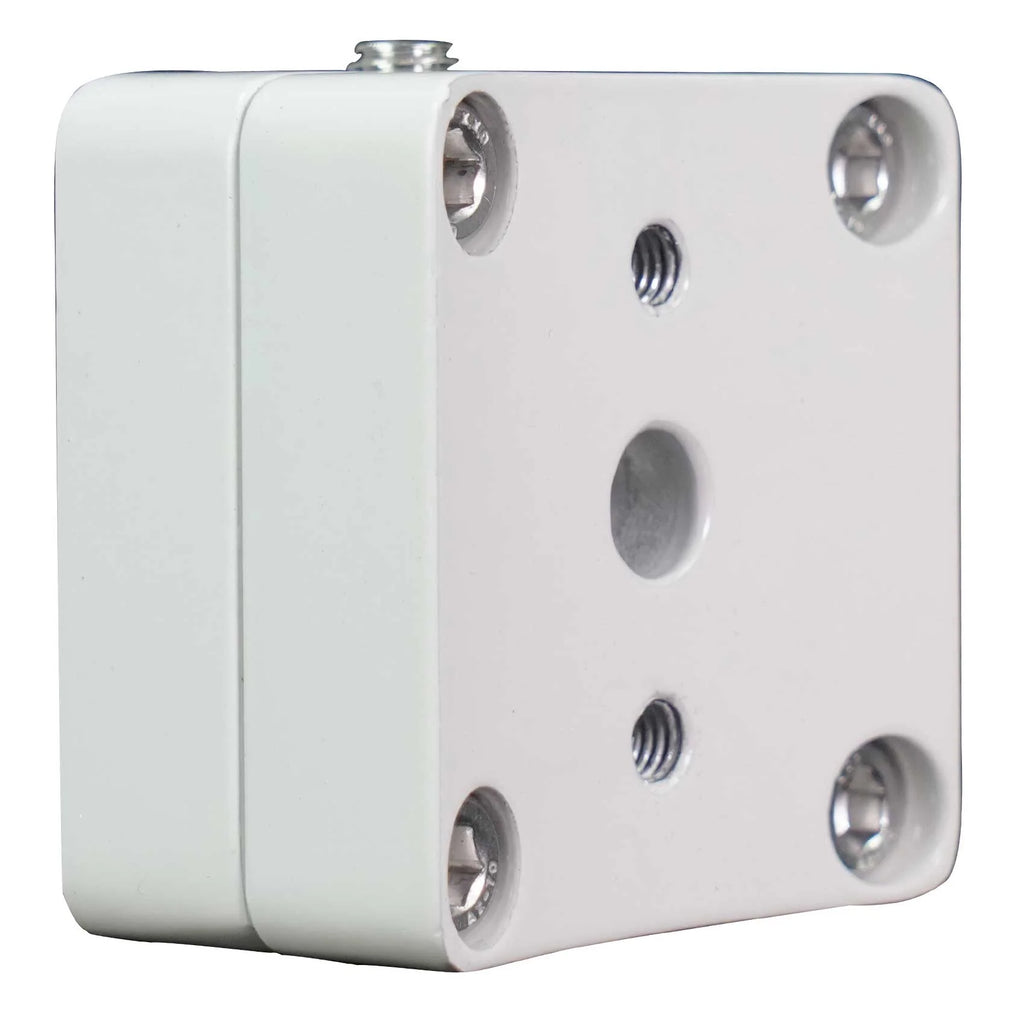 6.5" 360° Swivel White Aluminum Surface Mount Speaker Pods G16867
