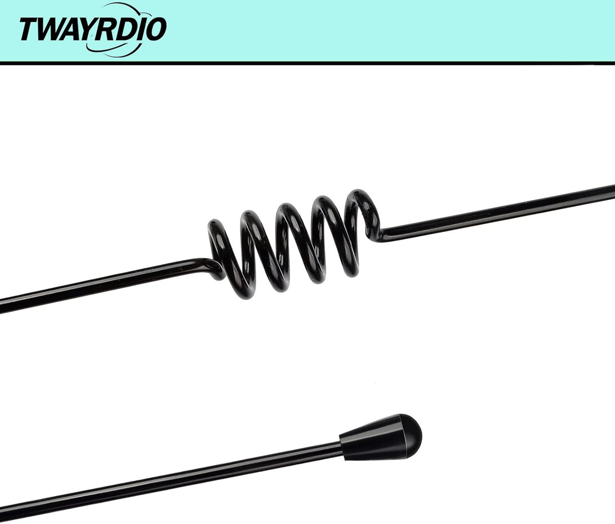 VHF Marine Antenna 156-163MHz 50W with 16.4ft Coaxial Cable and L-Shape Mounting Bracket, Pack of 2 W263743