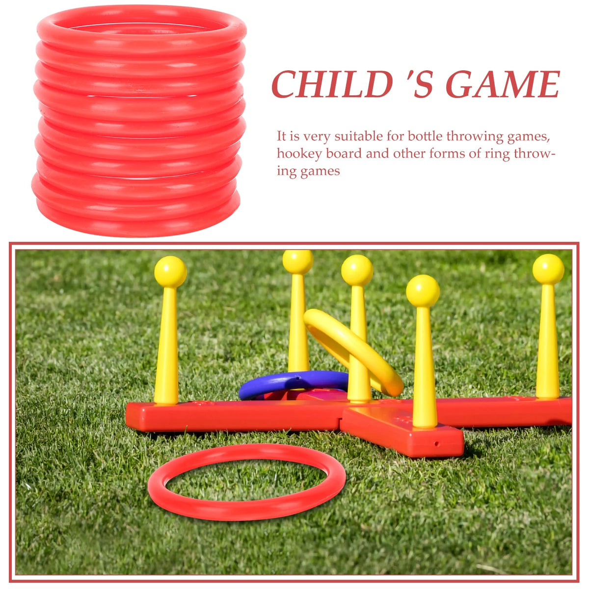 120 Pcs Toss Rings Toss Game for Kids Party Favor Games K405029