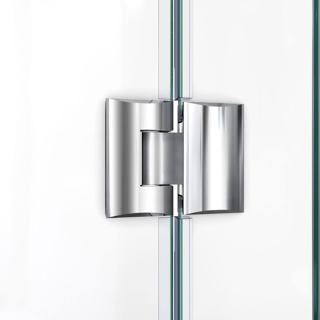 72 x 29 in. Chrome Hinged Shower Door S24427