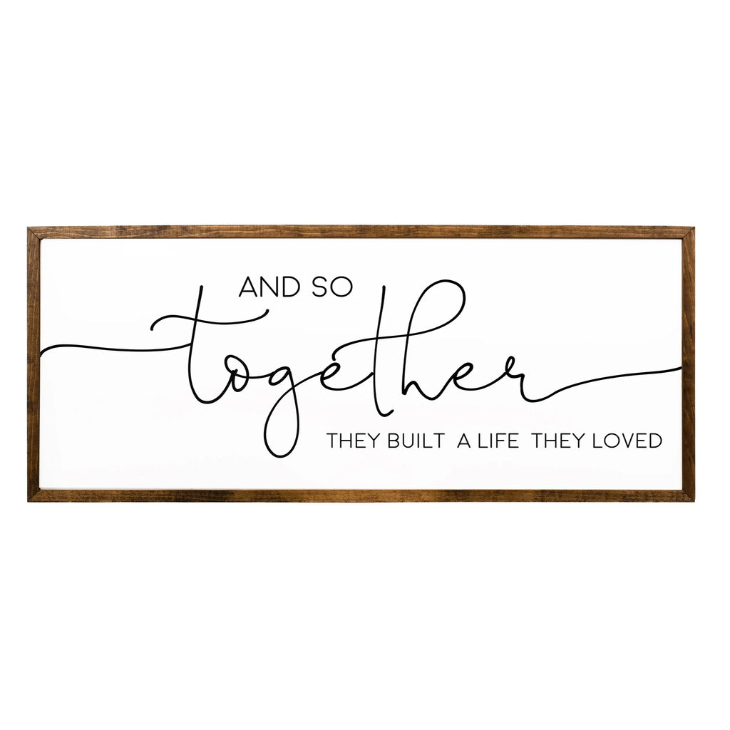Wooden Sign 20x40 inches T97331
