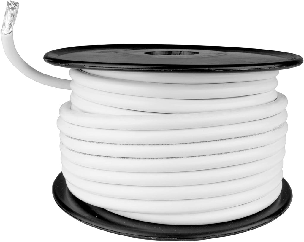 Tinned Copper Marine Wire Boat Battery Cable Black Pack of 2 E451692