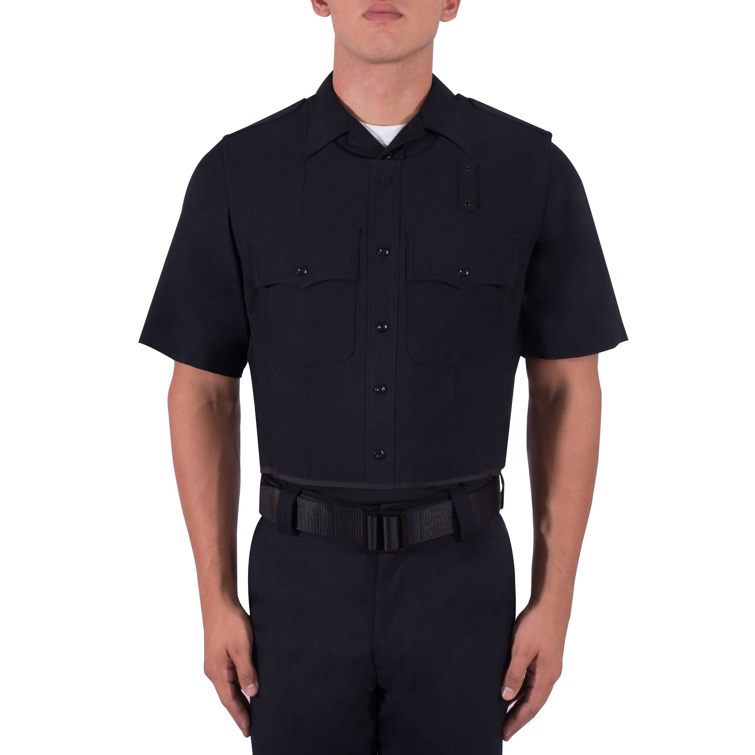 Dark Navy Blue Wool Body Armor Carrier Size Large/X-Large x Tall L69152