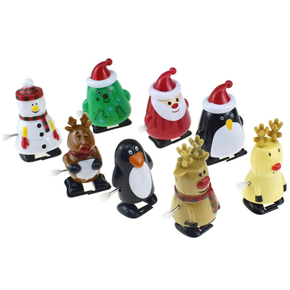 Christmas Tree Clockwork Wind Up Toy B64743